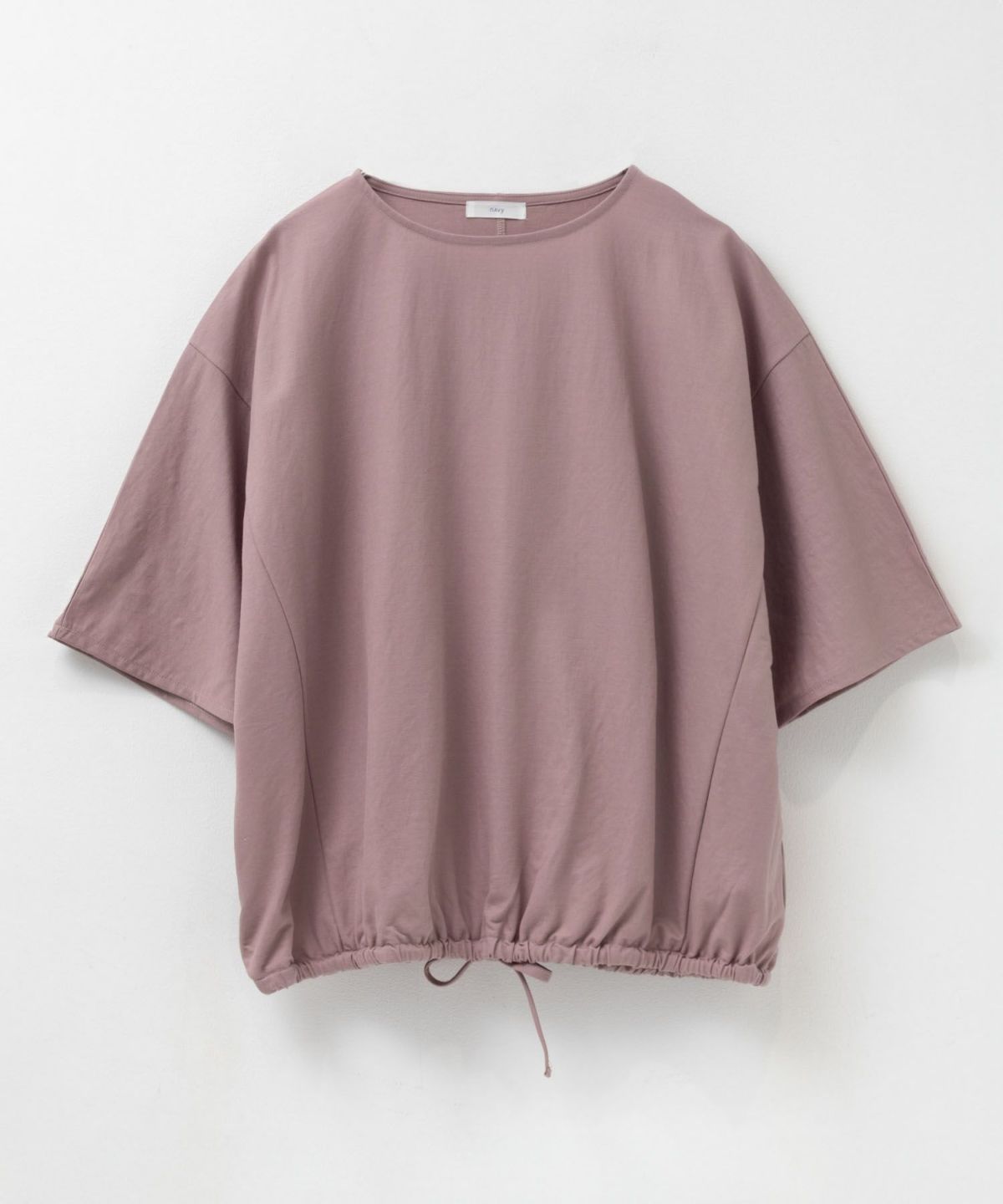 nAvy SARARI 裾スピンドルTシャツ レディース ネコポス 対応商品