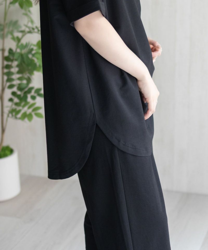 nAvy SARARI チュニック丈Tシャツ レディース メール便 対応商品商品画像-7