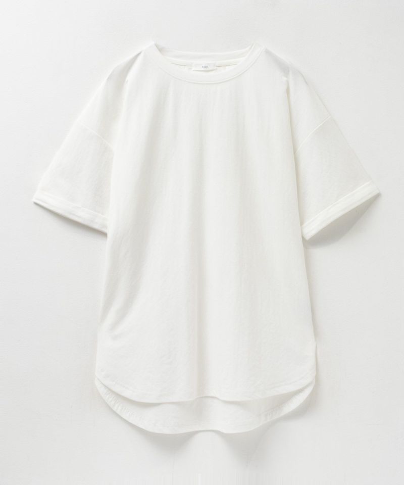 nAvy  SARARI チュニック丈Tシャツ レディース メール便 対応商品商品画像-29