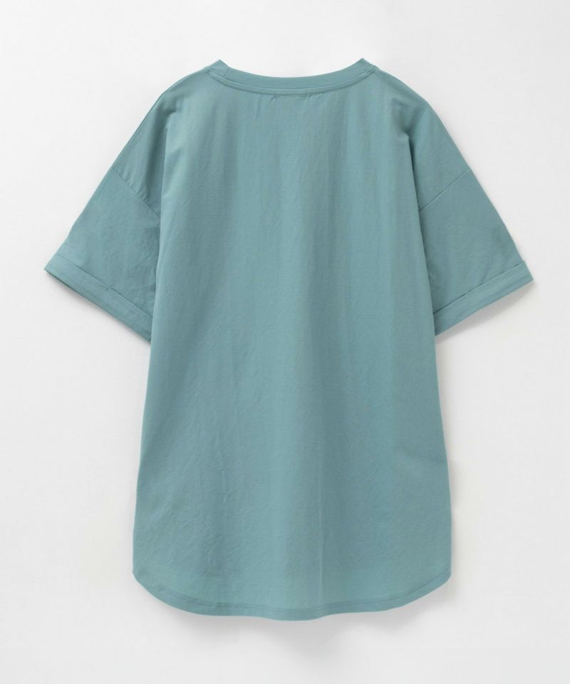 nAvy SARARI チュニック丈Tシャツ レディース メール便 対応商品商品画像-32