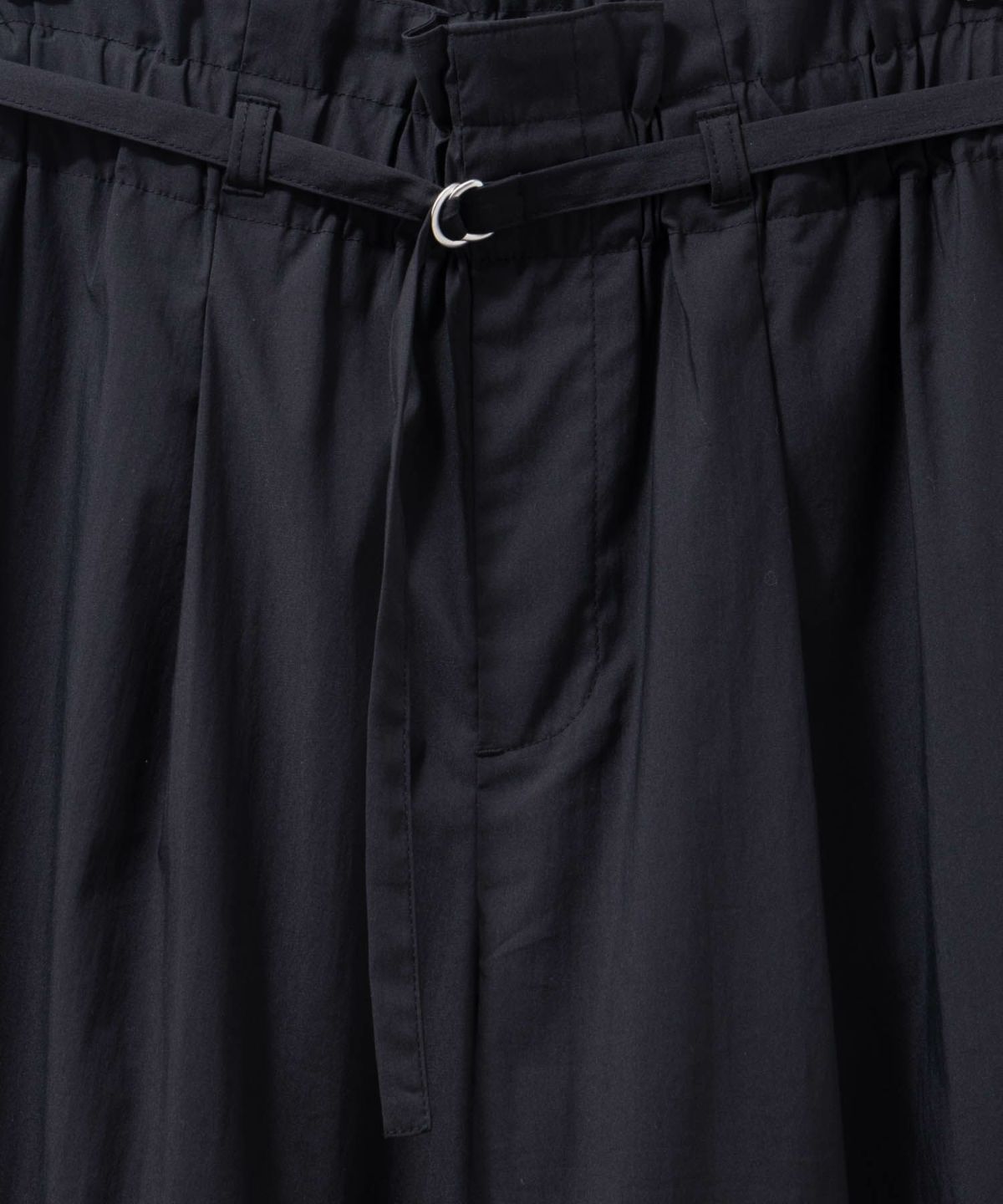 nAvy SARARI ベルト付きハイウエストパンツ レディース