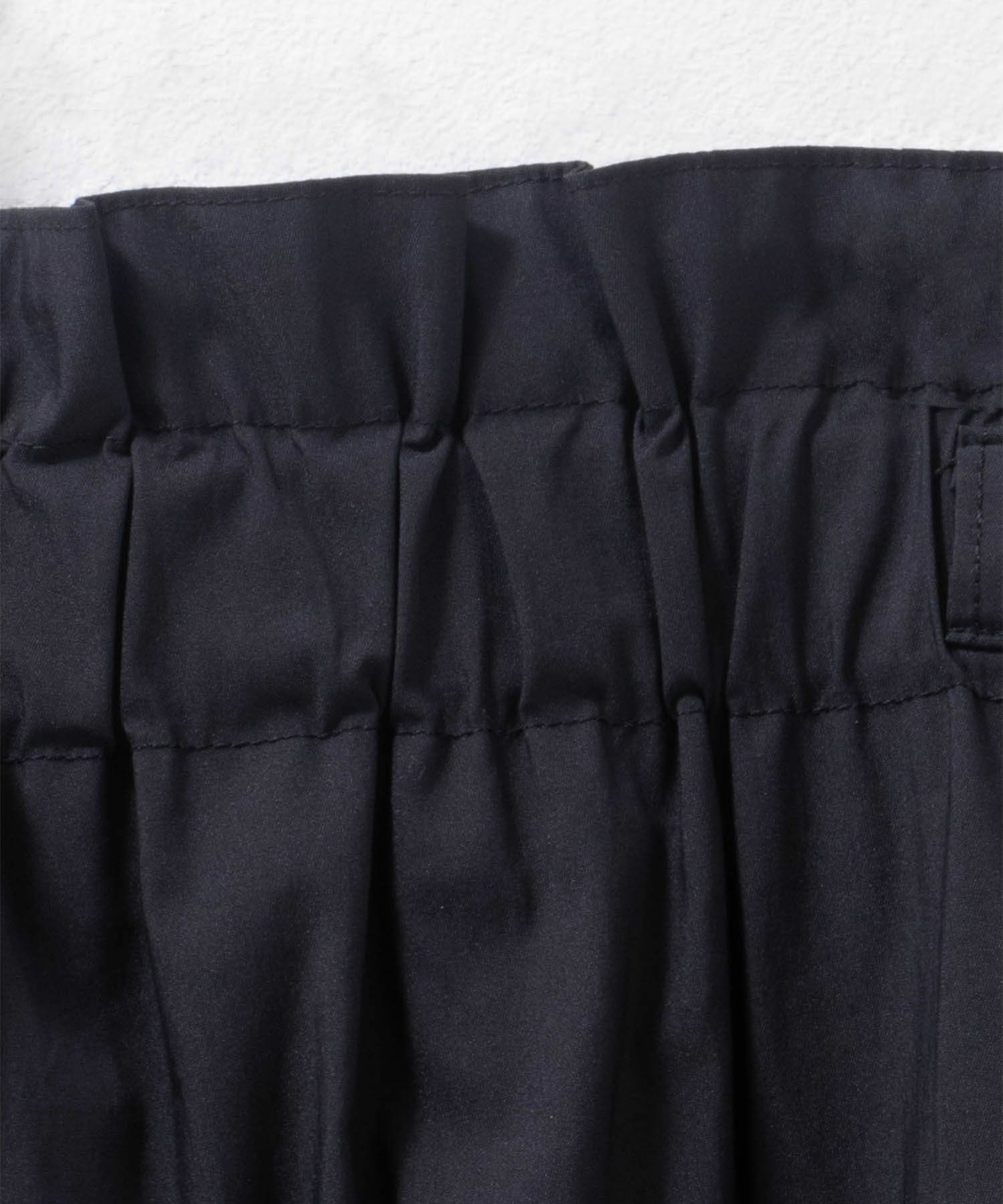 nAvy SARARI ベルト付きハイウエストパンツ レディース