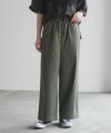 nAvy SARARI ギャザーワイドパンツ レディース