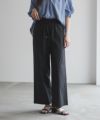 nAvy SARARI ギャザーワイドパンツ レディース