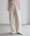 nAvy ソフトツイルイージーカーブパンツ レディース