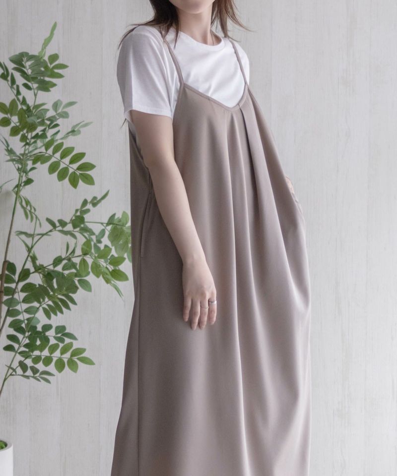 nAvy  ポリツイルキャミワンピースアンサンブル レディース商品画像-19