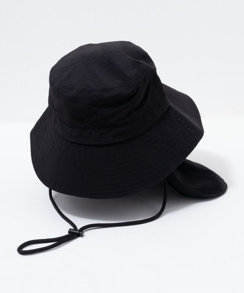 ネックカバー付きバケットハット レディース商品画像-1