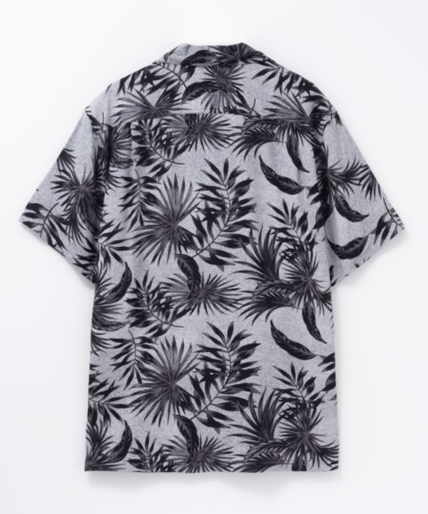NAVY  SARARI レーヨンアロハプリントシャツ メンズ商品画像-4