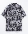 NAVY  SARARI レーヨンアロハプリントシャツ メンズ商品サムネイル-4