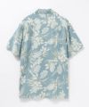 NAVY  SARARI レーヨンアロハプリントシャツ メンズ商品サムネイル-8