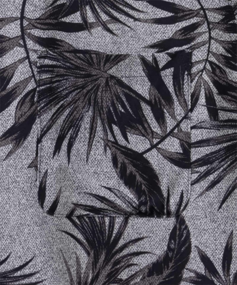 NAVY  SARARI レーヨンアロハプリントシャツ メンズ商品画像-12