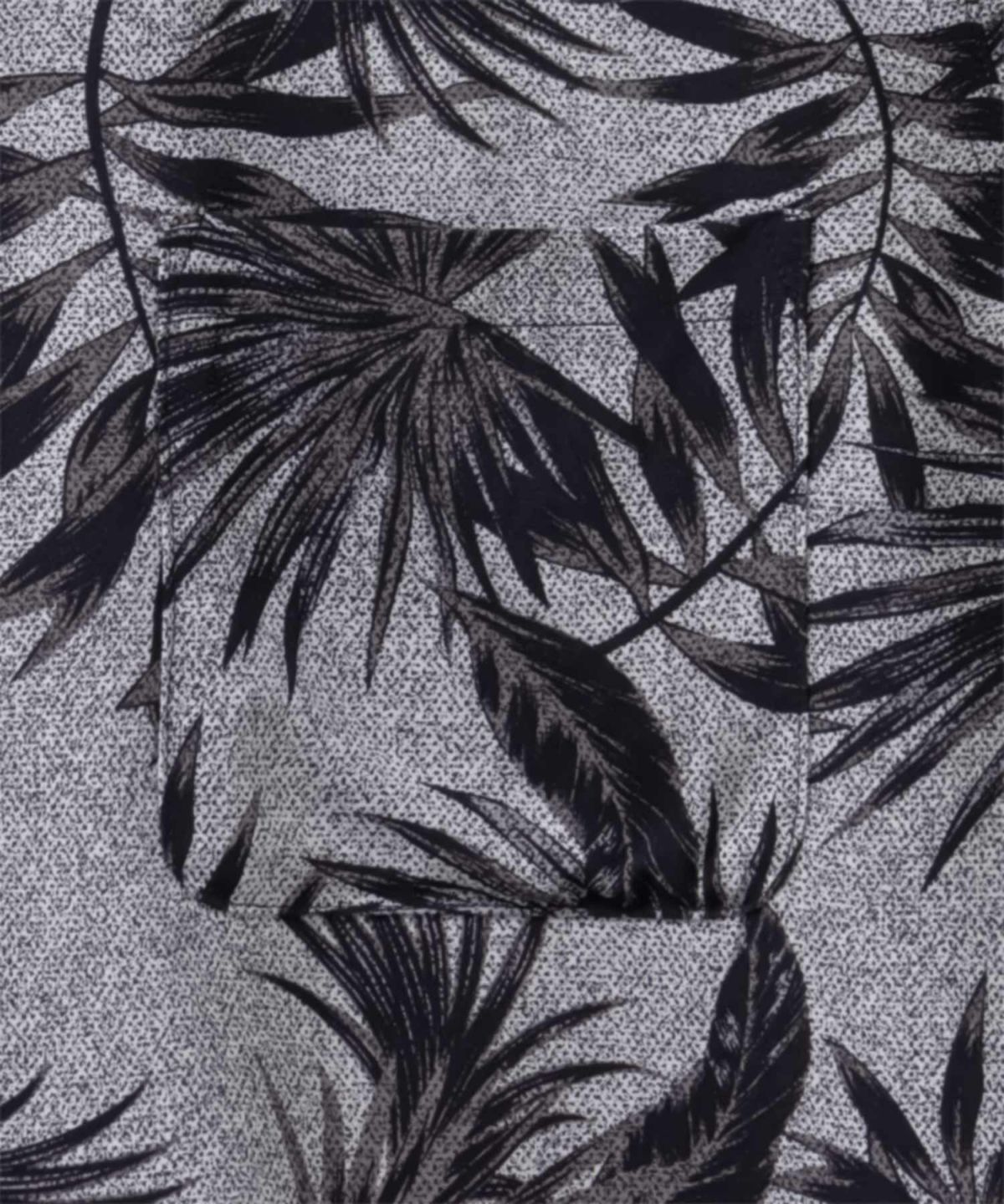 NAVY SARARI レーヨンアロハプリントシャツ メンズ