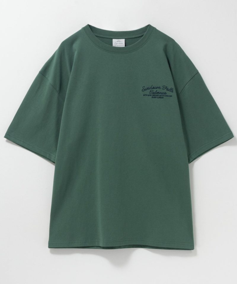 天竺サーフ刺繍Tシャツ メンズ メール便 対応商品商品画像-10