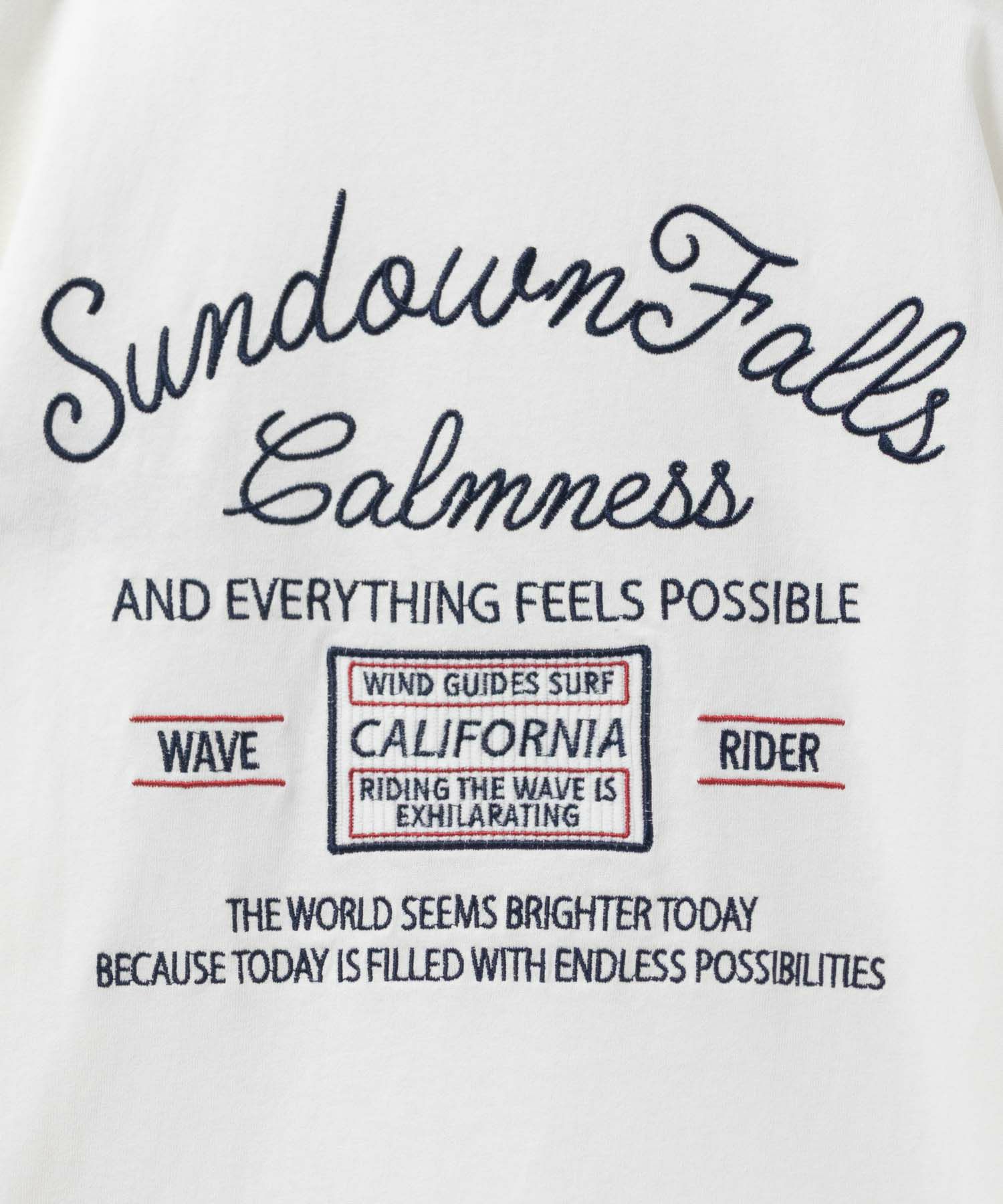 天竺サーフ刺繍Tシャツ メンズ メール便 対応商品商品サムネイル-14