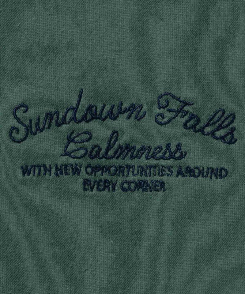 天竺サーフ刺繍Tシャツ メンズ メール便 対応商品商品画像-17