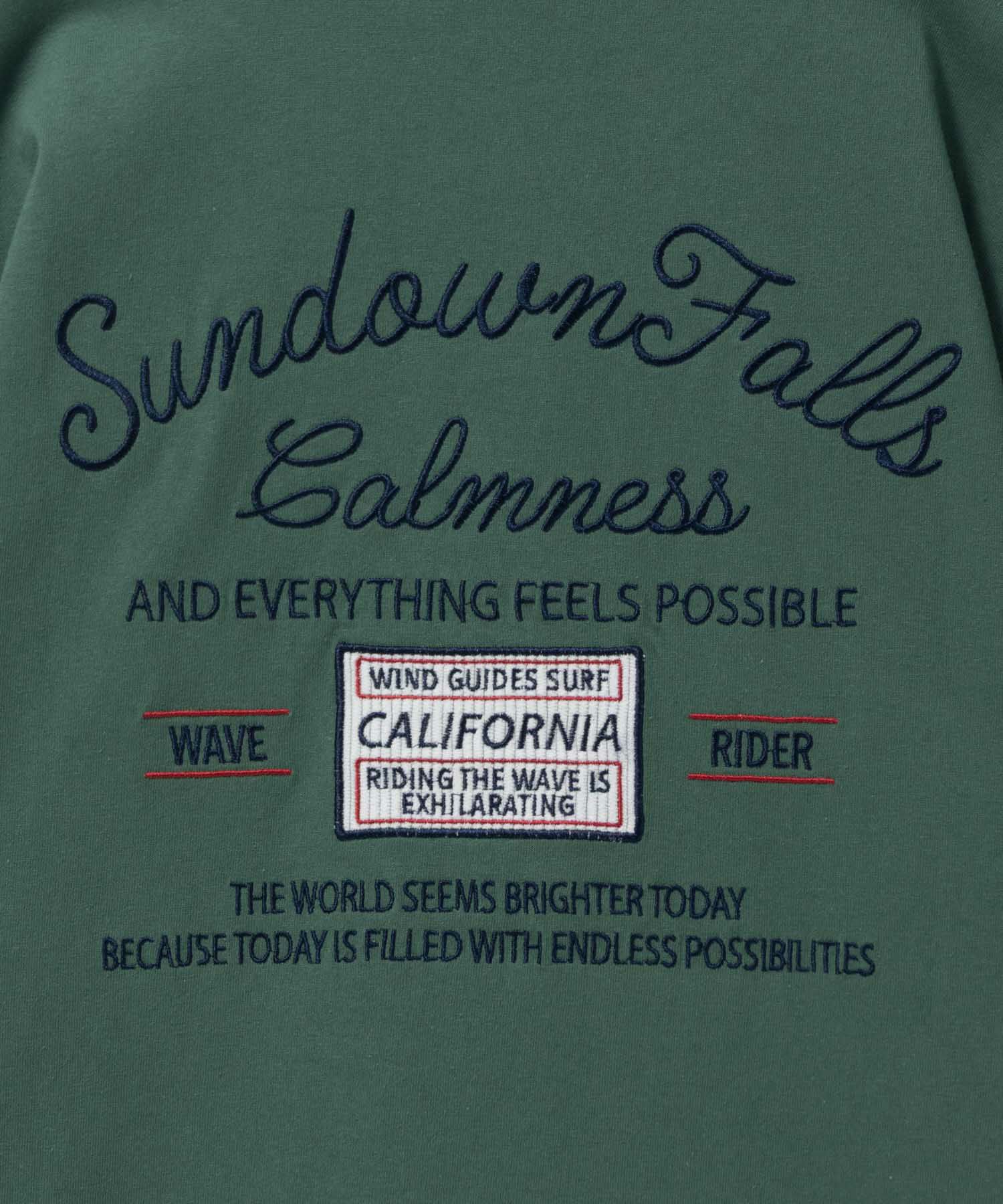 天竺サーフ刺繍Tシャツ メンズ メール便 対応商品商品サムネイル-18