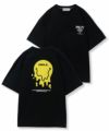 SMILEY FACE ワッペンTシャツ メンズ ネコポス 対応商品