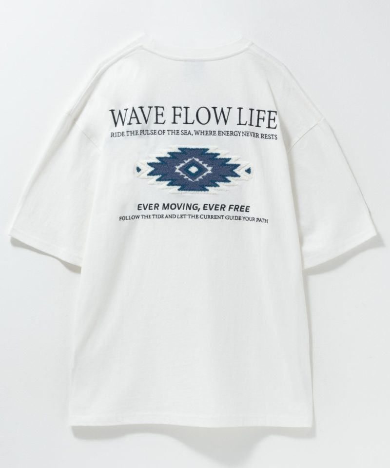 サガラサーフ刺繍Tシャツ メンズ メール便 対応商品商品画像-5