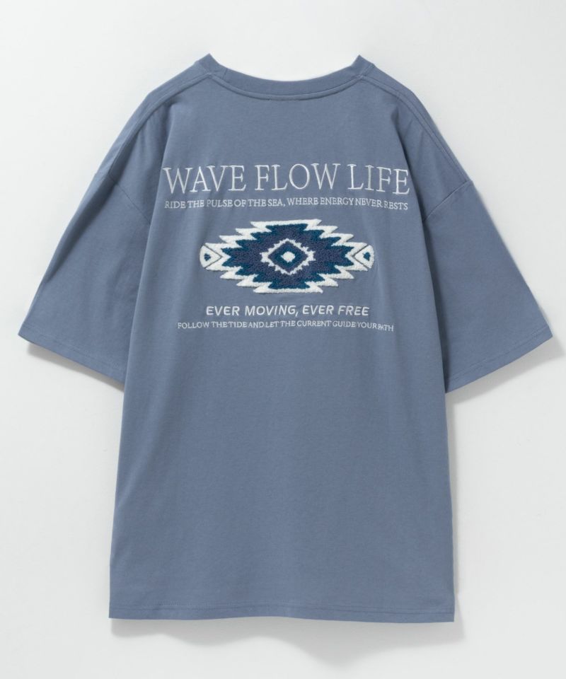 サガラサーフ刺繍Tシャツ メンズ メール便 対応商品商品画像-9