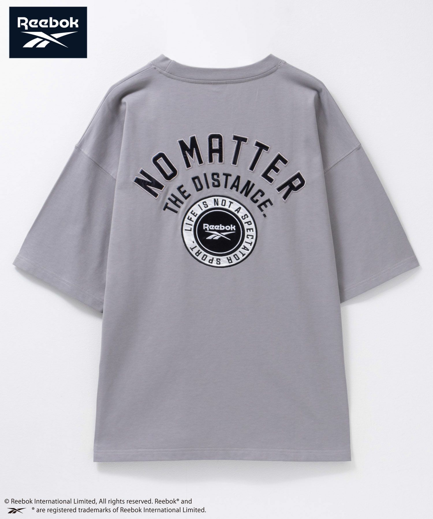 Reebok  バックロゴTシャツ メンズ メール便 対応商品商品画像-1