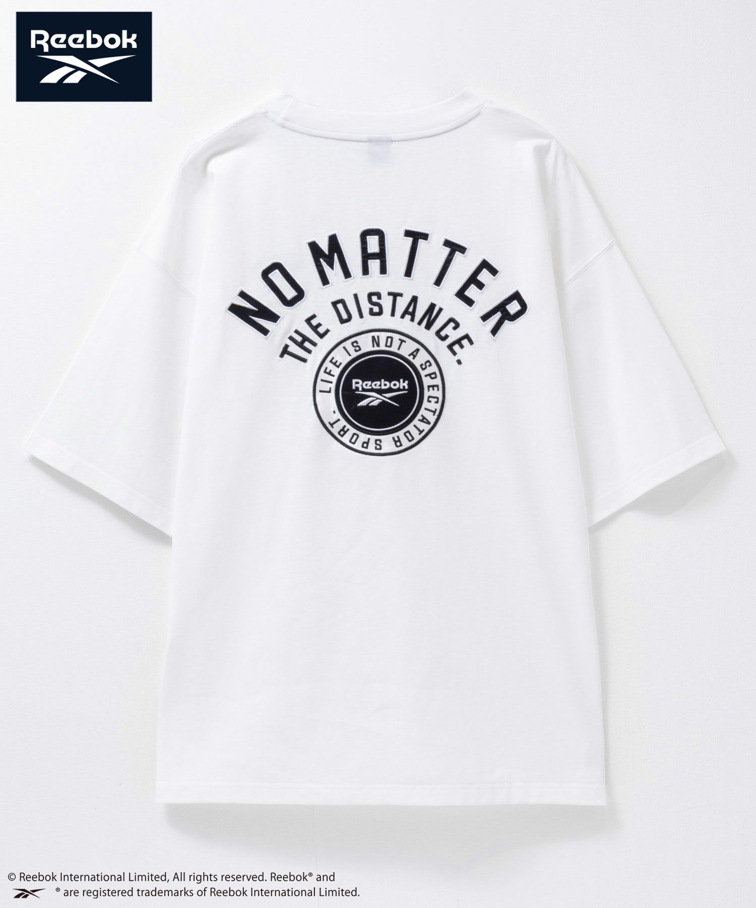 Reebok  バックロゴTシャツ メンズ メール便 対応商品商品画像-3