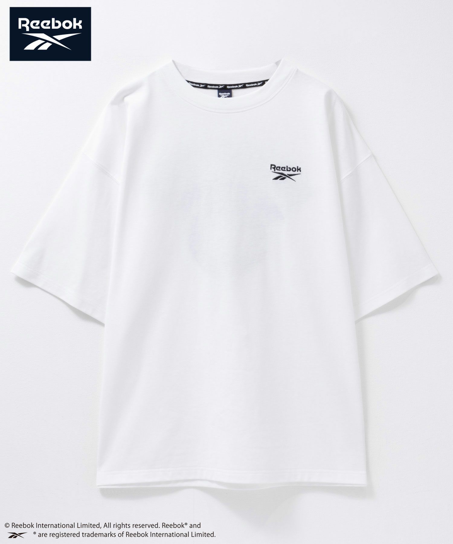 Reebok  バックロゴTシャツ メンズ メール便 対応商品商品画像-4