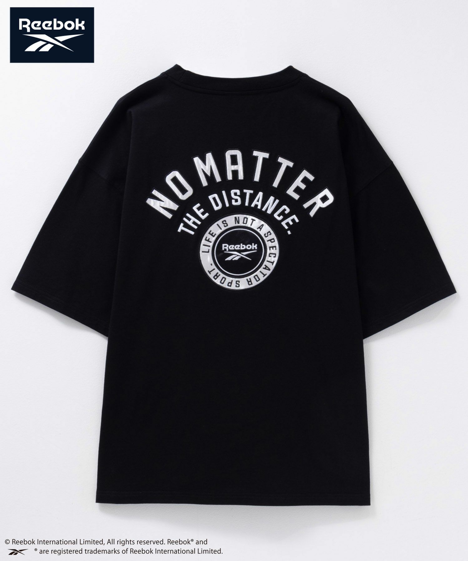 Reebok  バックロゴTシャツ メンズ メール便 対応商品商品画像-5