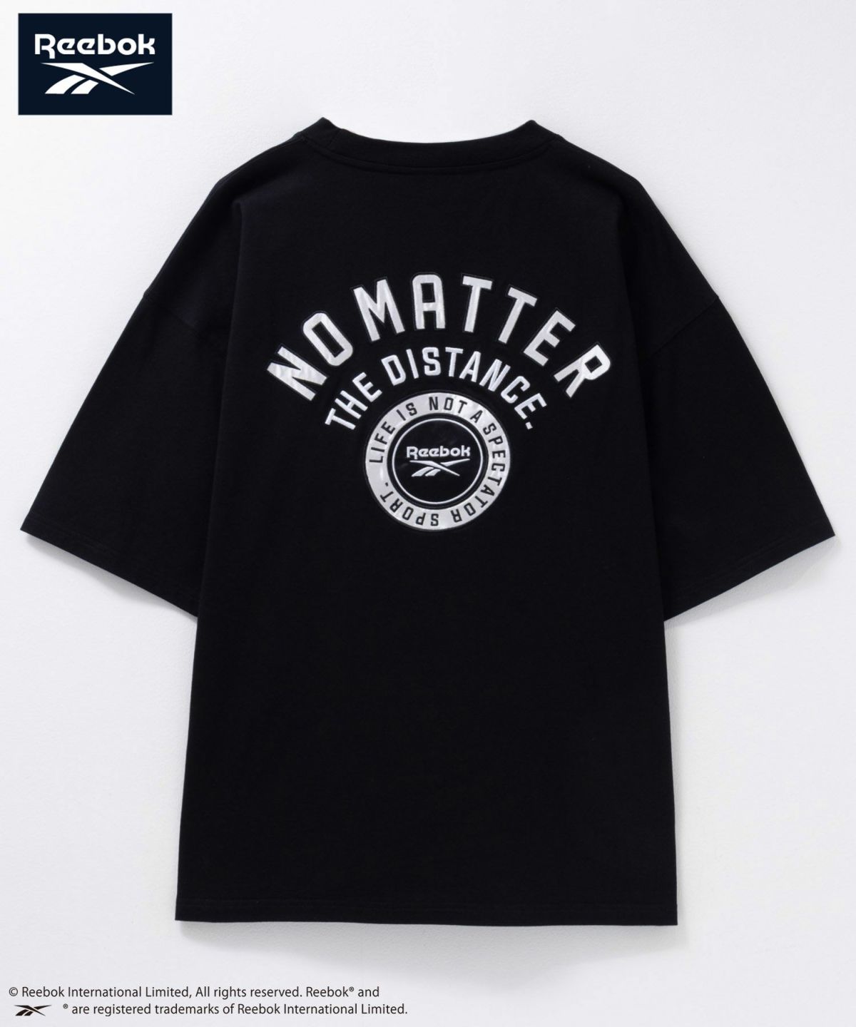 Reebok バックロゴTシャツ メンズ ネコポス 対応商品