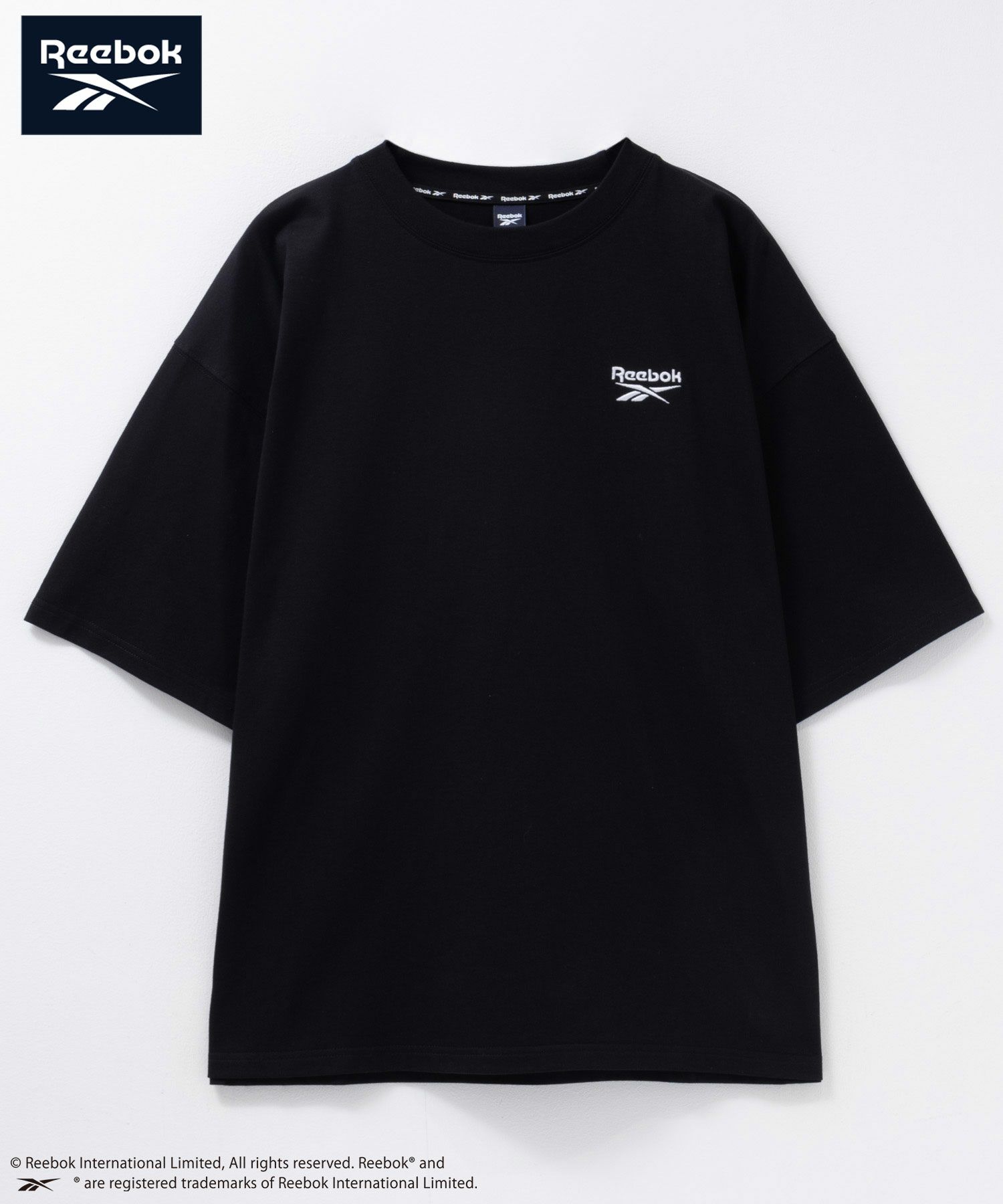 Reebok バックロゴTシャツ メンズ メール便 対応商品商品画像-6