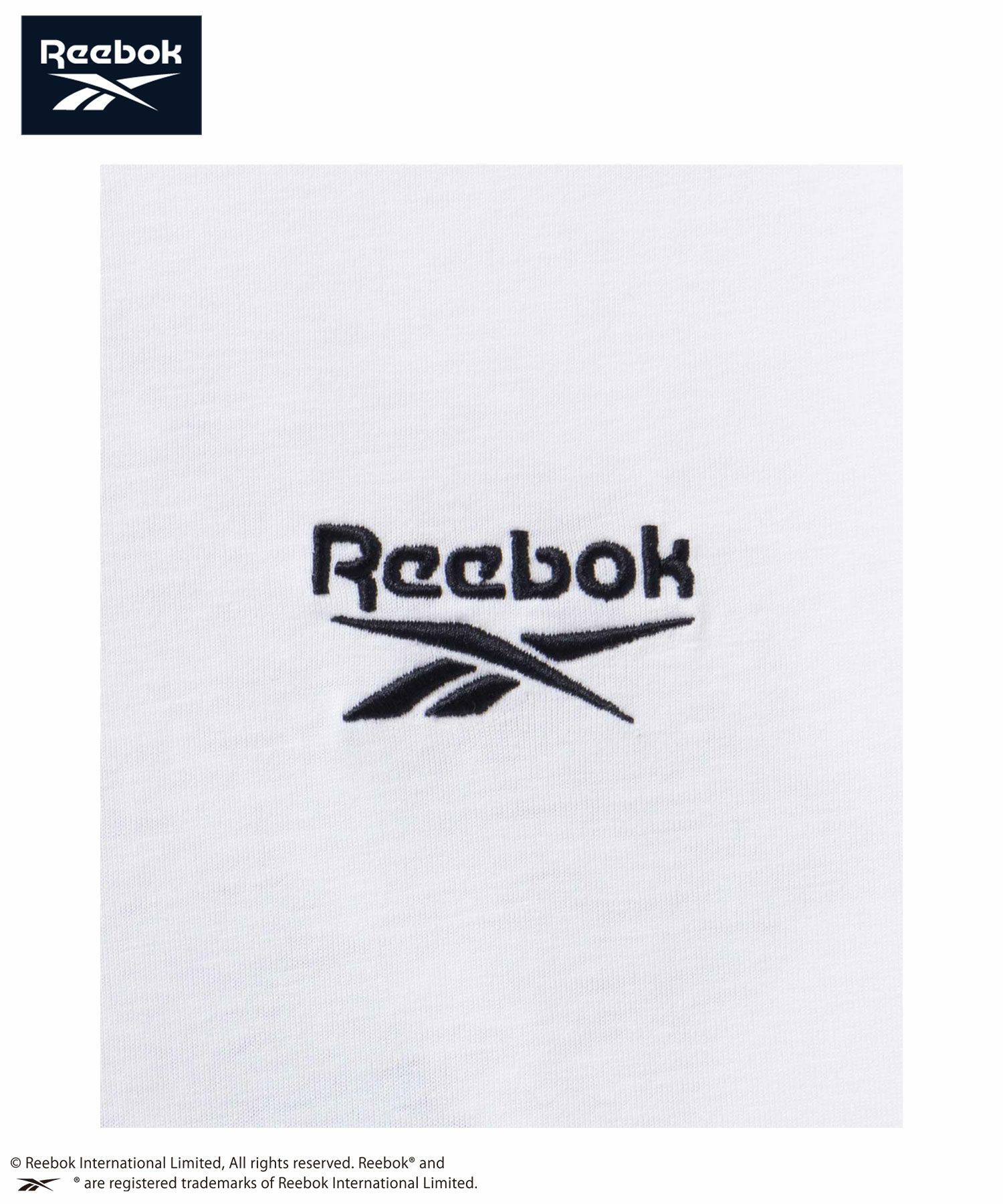 Reebok バックロゴTシャツ メンズ ネコポス 対応商品