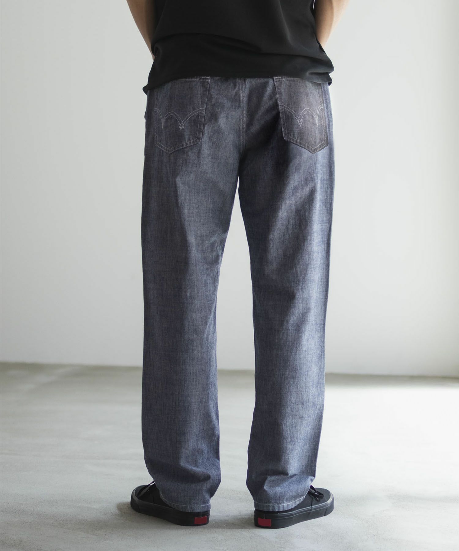 EDWIN  5ポケットデニムイージーパンツ レギュラーストレート メンズ商品サムネイル-7