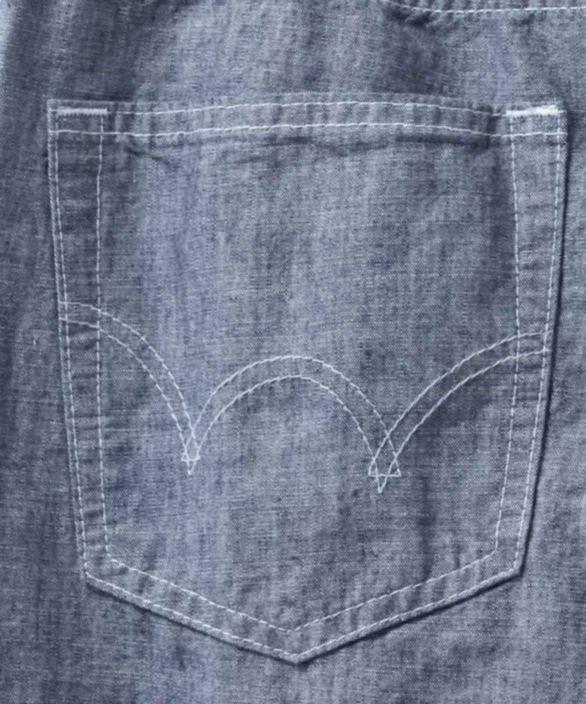 EDWIN 5ポケットデニムイージーパンツ レギュラーストレート メンズ