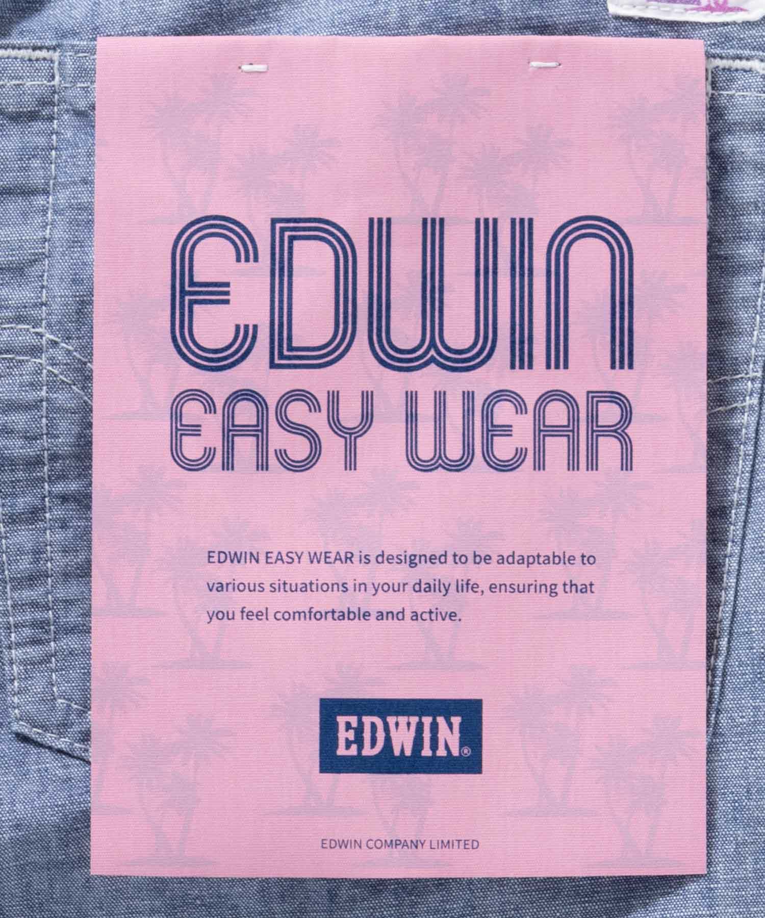 EDWIN 5ポケットデニムイージーパンツ レギュラーストレート メンズ