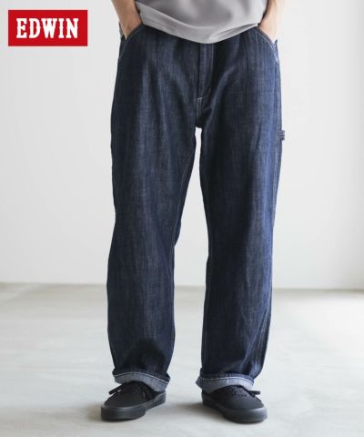 EDWIN  ワイドペインター デニムイージーパンツ メンズ