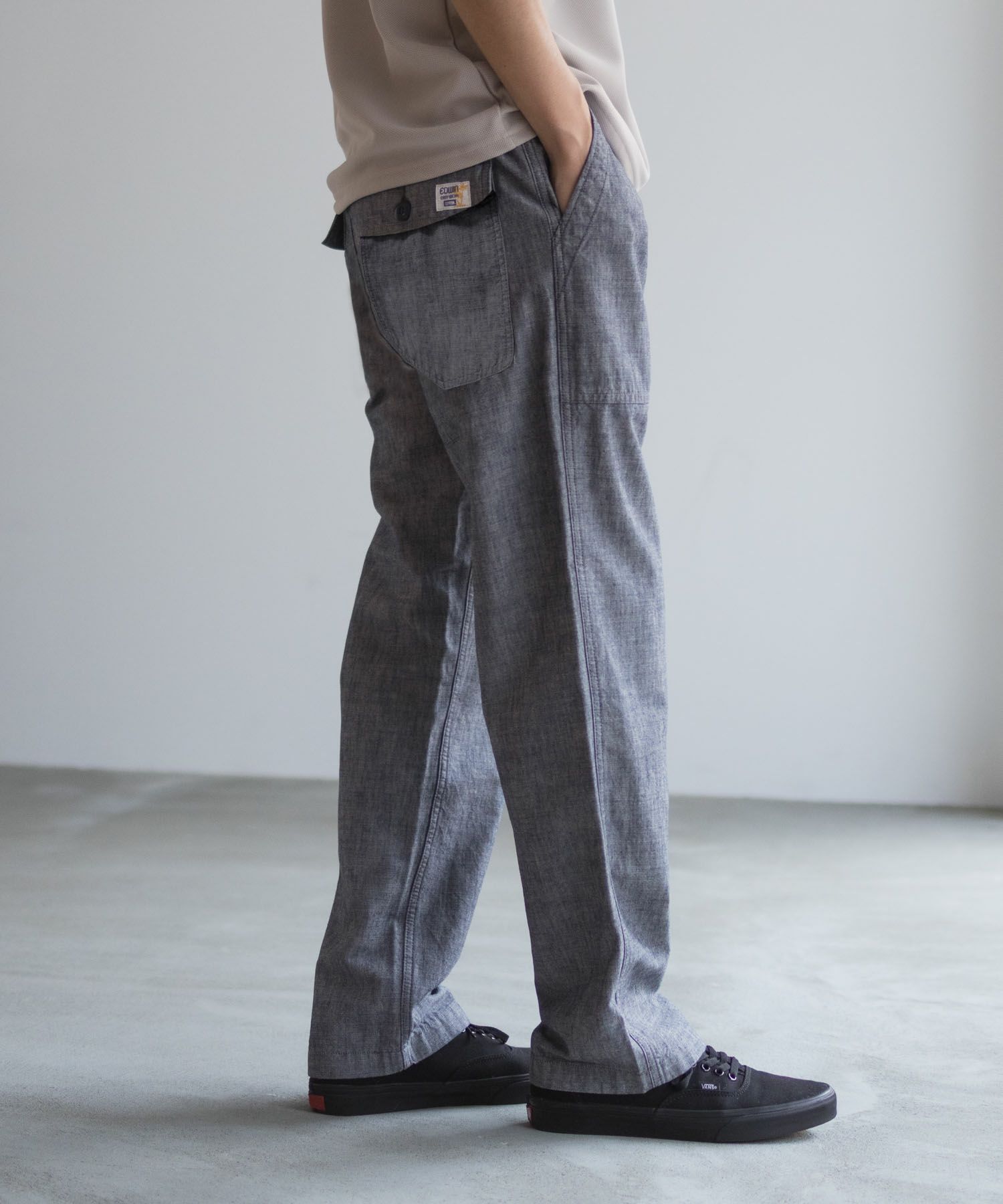 EDWIN ベイカーイージーパンツ メンズ