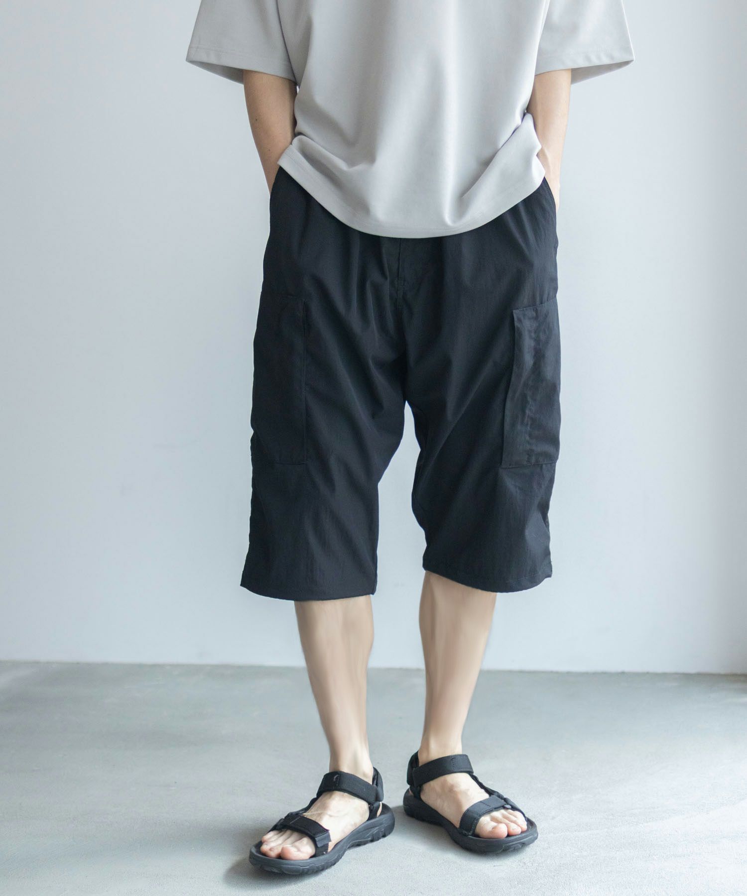 NAVY  7分丈カーゴパンツ メンズ商品サムネイル-3