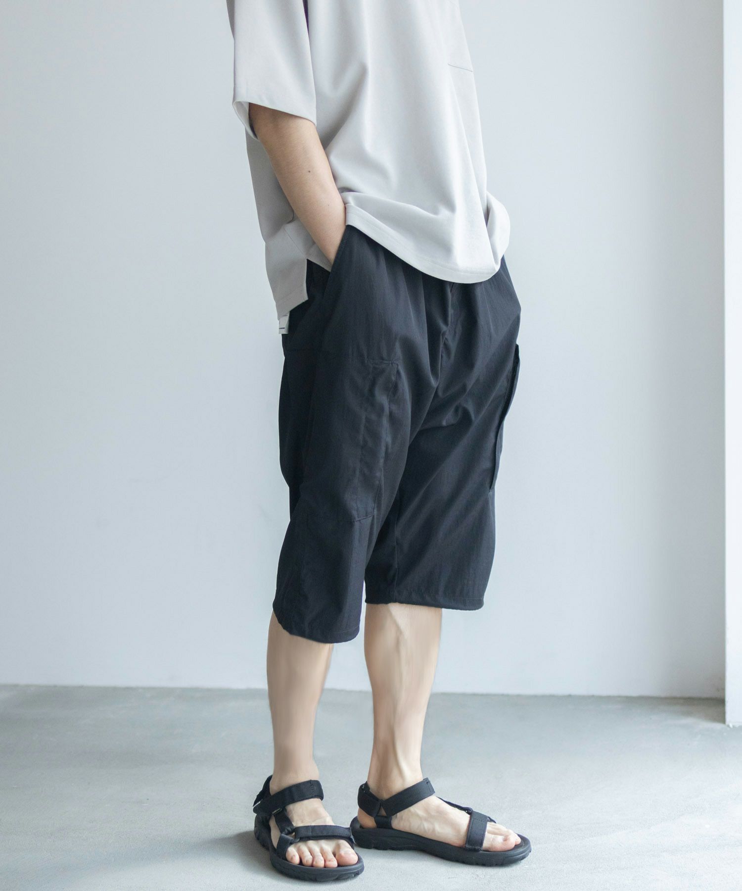 NAVY  7分丈カーゴパンツ メンズ商品サムネイル-4