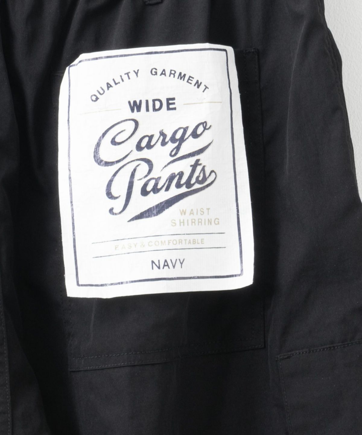 NAVY 7分丈カーゴパンツ メンズ