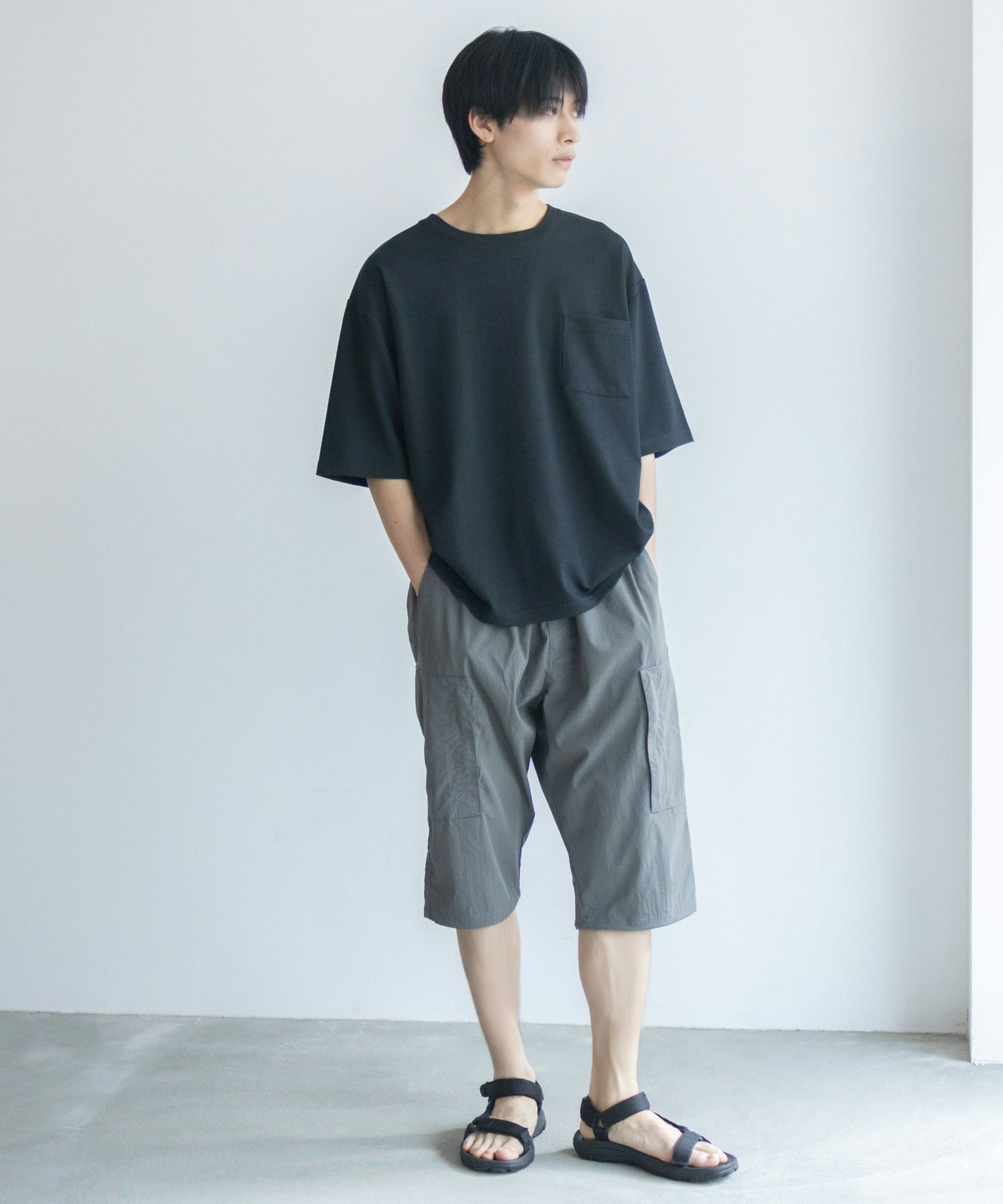 NAVY 7分丈カーゴパンツ メンズ