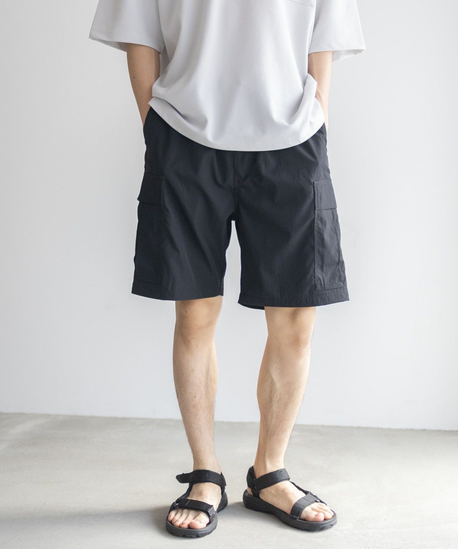 NAVY  カーゴショートパンツ メンズ商品サムネイル-1