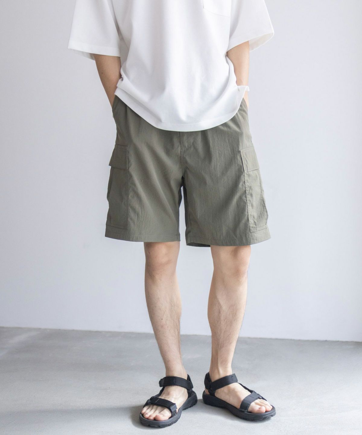 NAVY カーゴショートパンツ メンズ