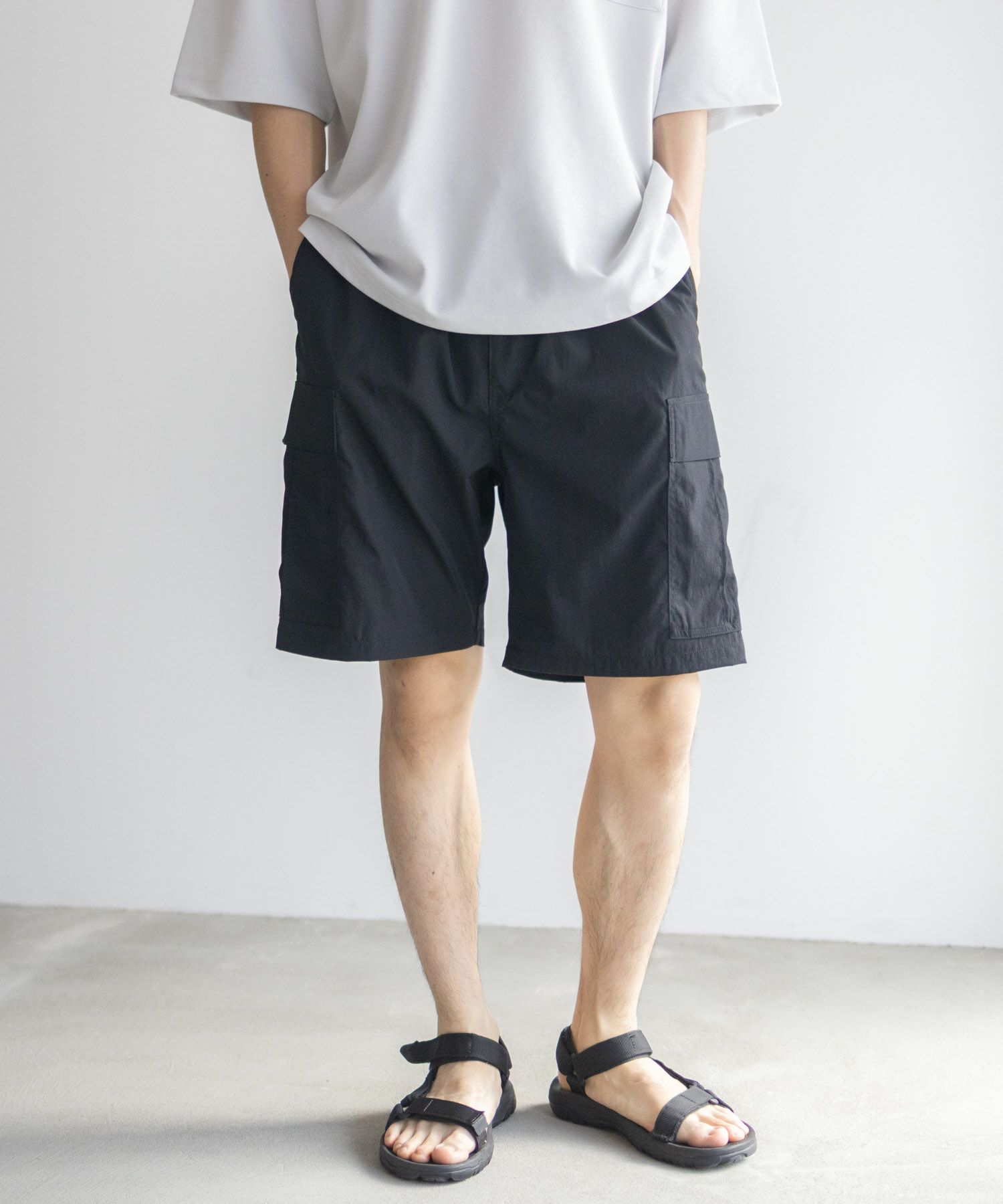 NAVY  カーゴショートパンツ メンズ商品サムネイル-5