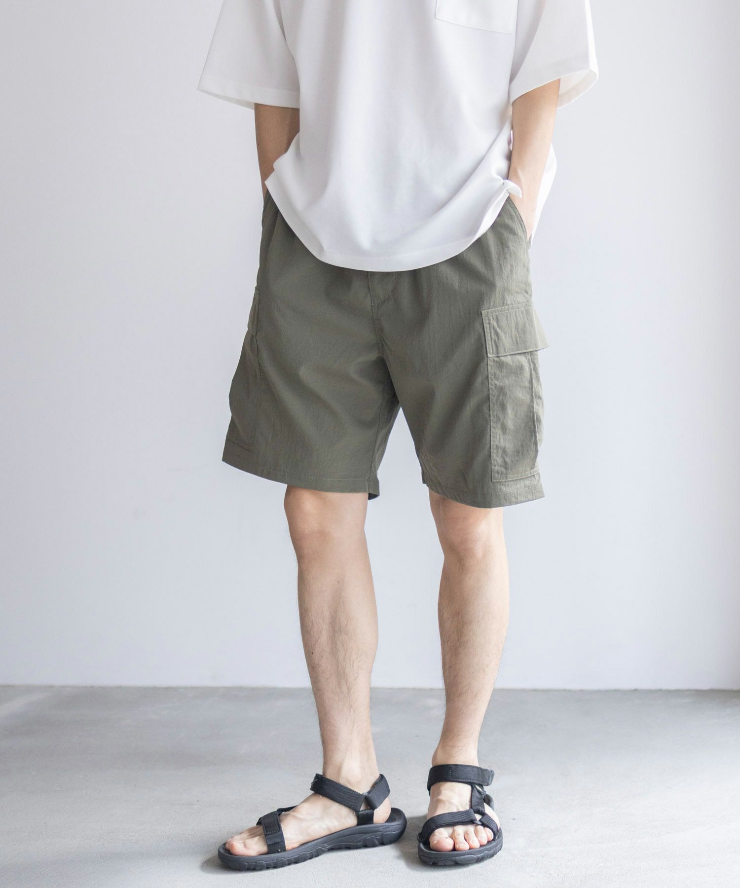 NAVY カーゴショートパンツ メンズ