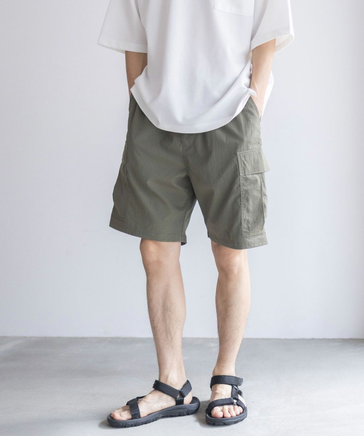 NAVY カーゴショートパンツ メンズ