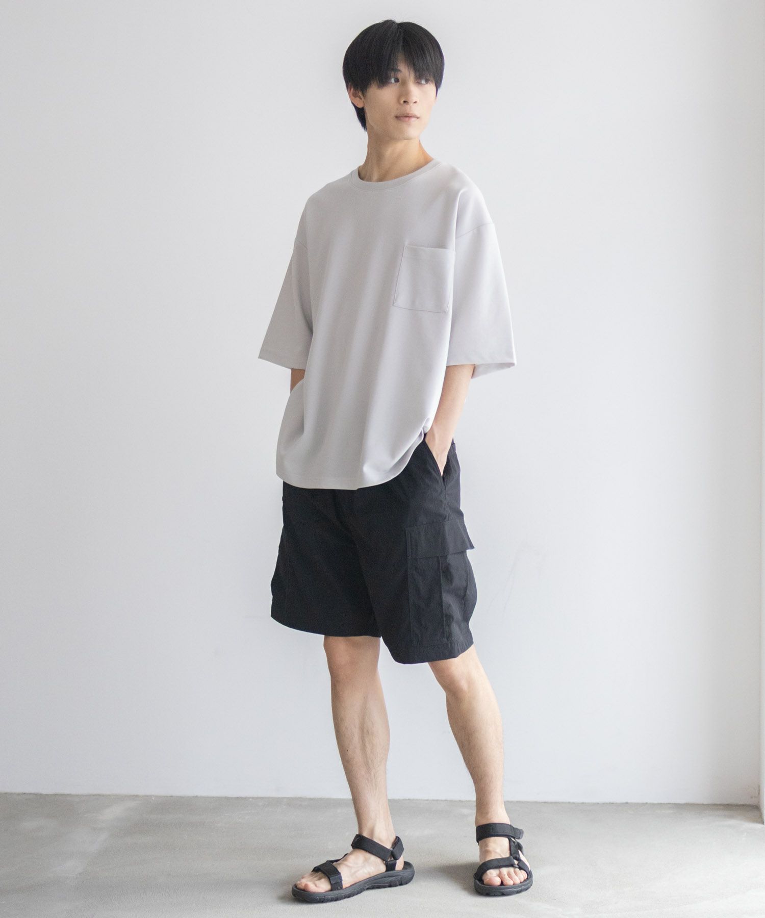 NAVY  カーゴショートパンツ メンズ商品サムネイル-26