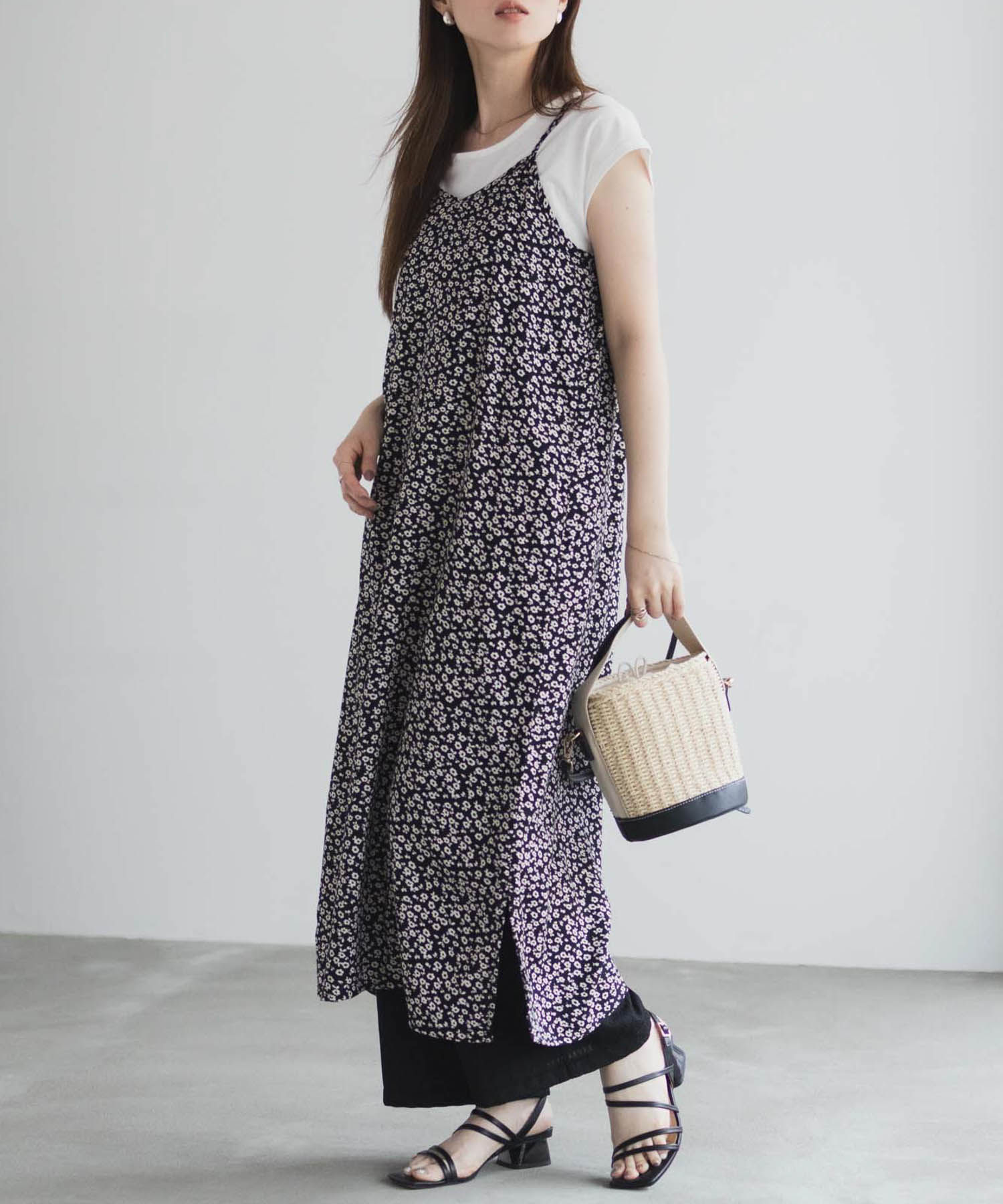 Howdy Marie  インドファブリック キャミワンピースアンサンブル レディース商品画像-2