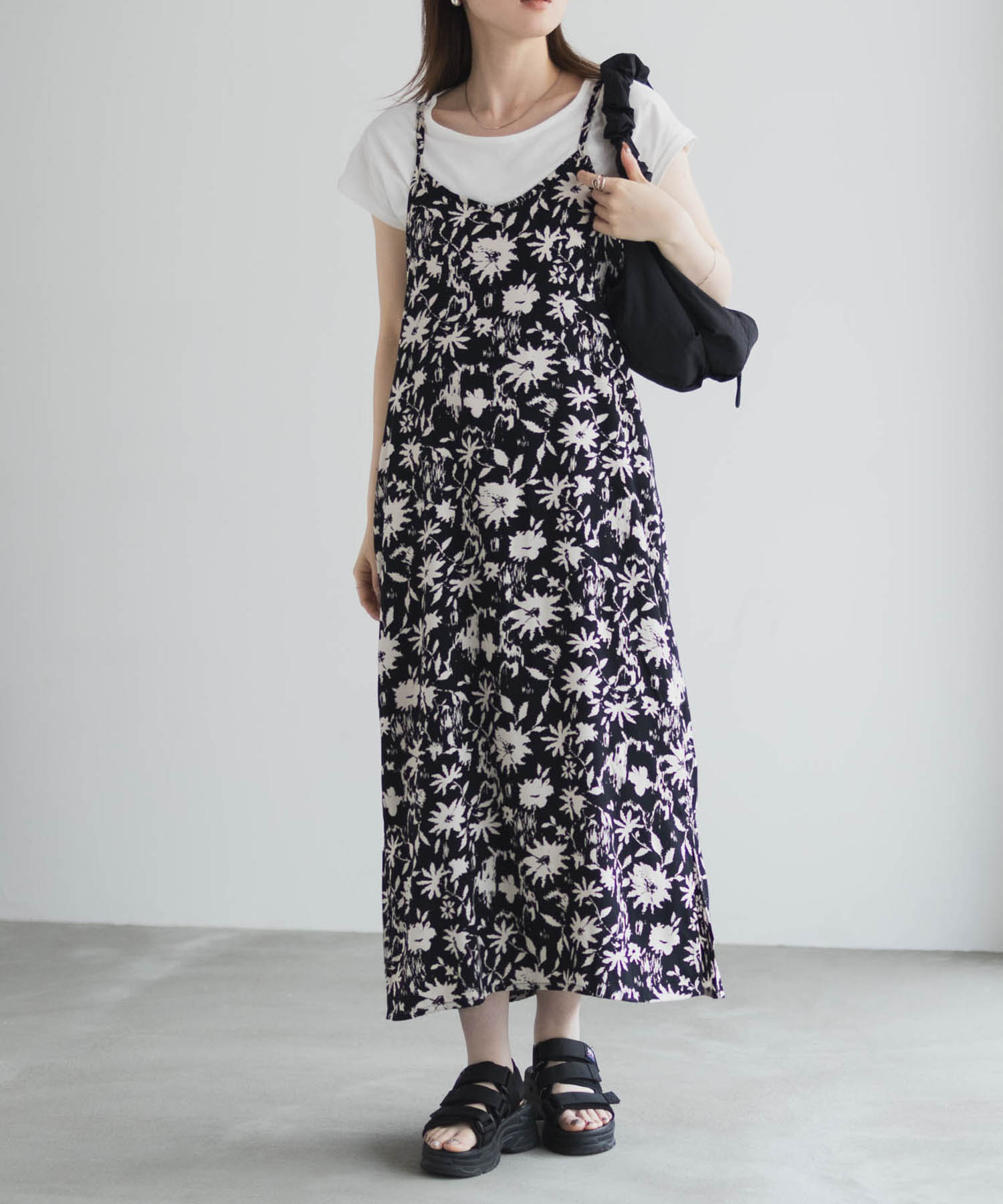 Howdy Marie  インドファブリック キャミワンピースアンサンブル レディース商品画像-3