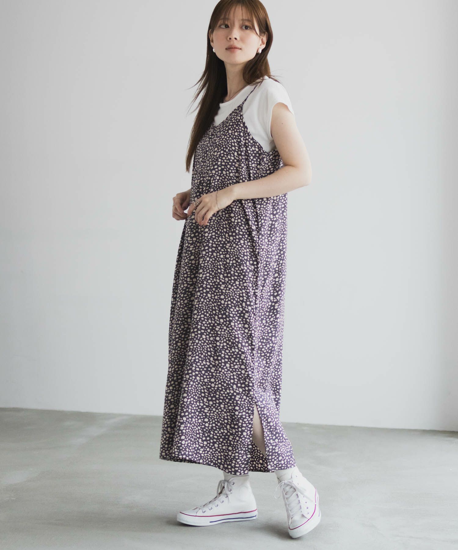 Howdy Marie  インドファブリック キャミワンピースアンサンブル レディース商品画像-6