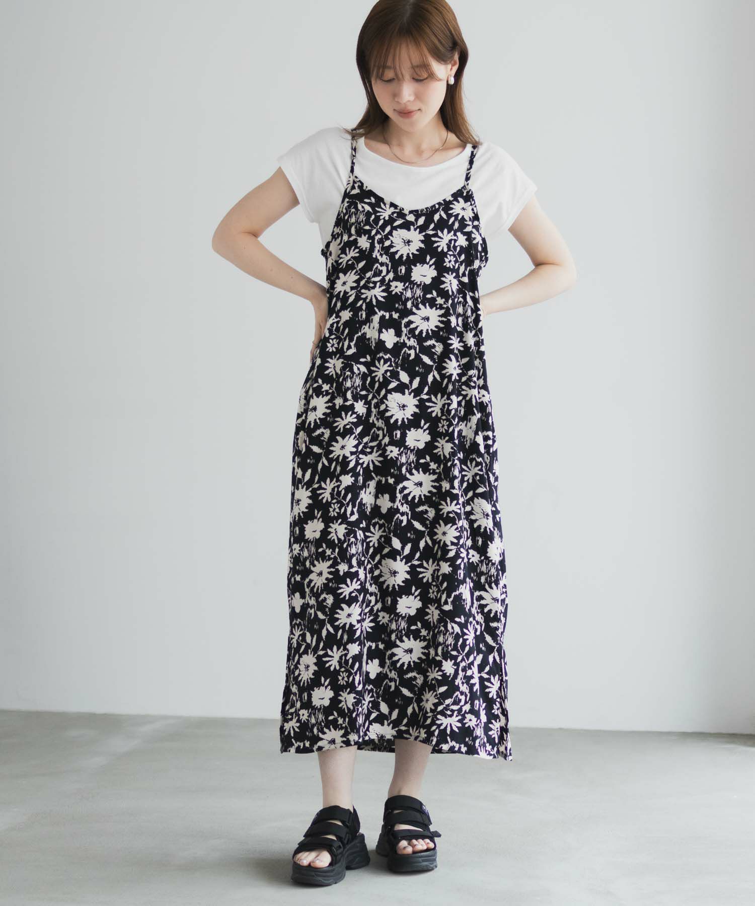 Howdy Marie  インドファブリック キャミワンピースアンサンブル レディース商品画像-16