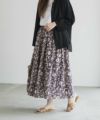 Howdy Marie  インドファブリック 綿ボイル総柄スカート レディース商品サムネイル-13